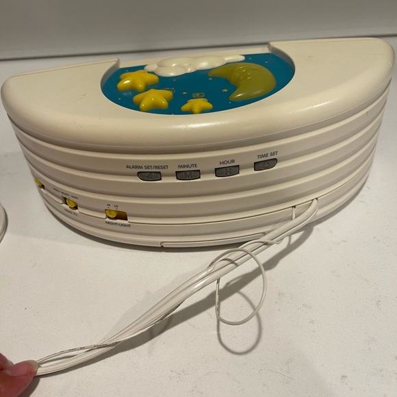 Vintage 1997 Playskool Sleepy Sounds Lullaby PS-370 Alarm Clock Radio Works - Picture 3 of 4